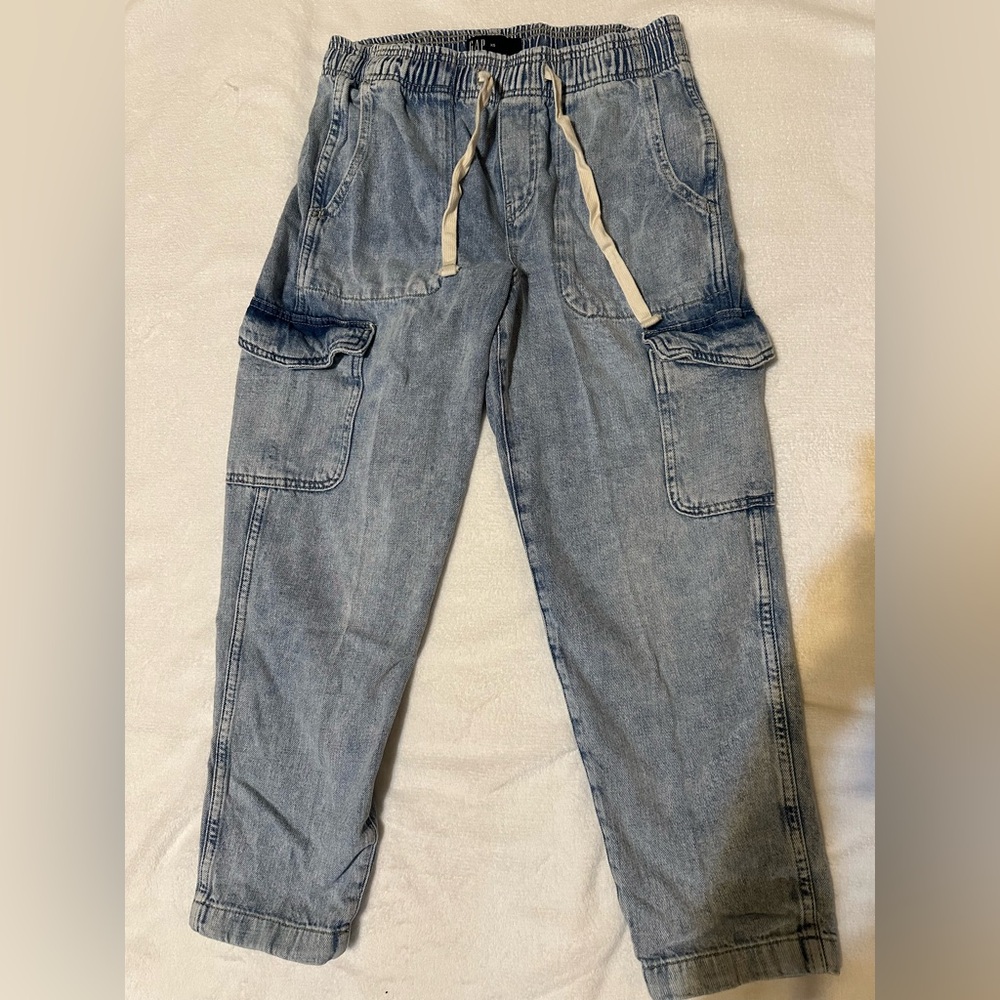GAP Denim Easy Jean Pull-On Drawstring Jeans. Size XS